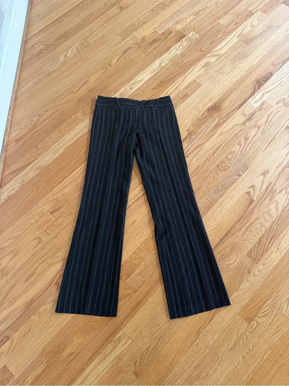 Y2k vintage bebe pinstripe work pants office pants size 4 sexy